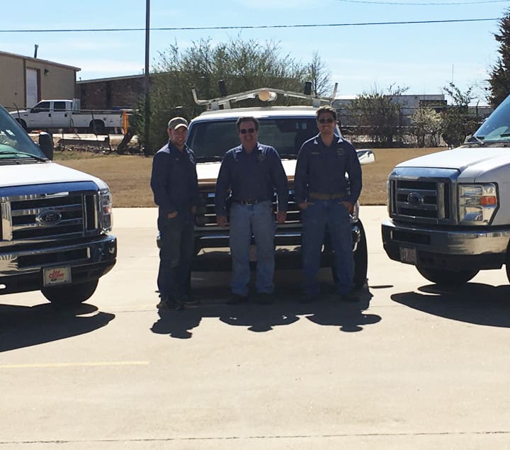 HVAC team at Sunbelt Heat & Air Services Inc